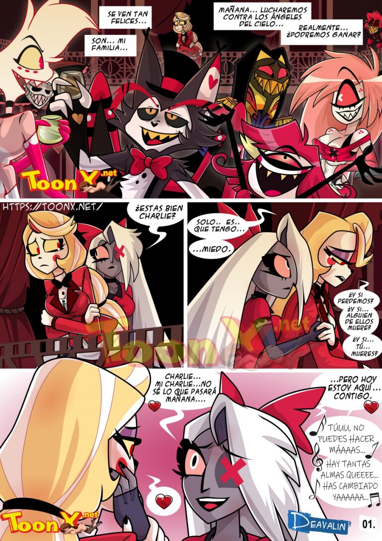 Hazbin Sex Hotel Deavalin Comics Porno