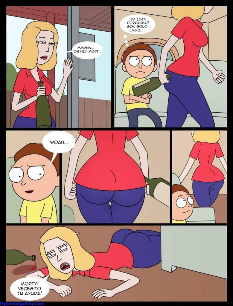 Morty X Beth Hentai Comics Porno