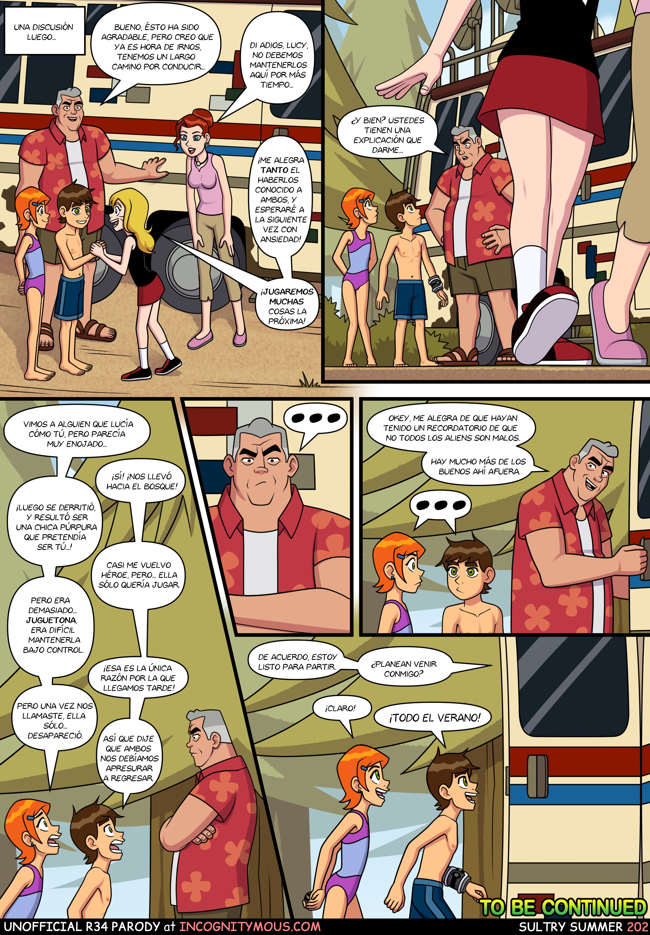 Ben 10 sultry summer comics