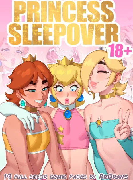 Princess Sleepover – Rizdraws