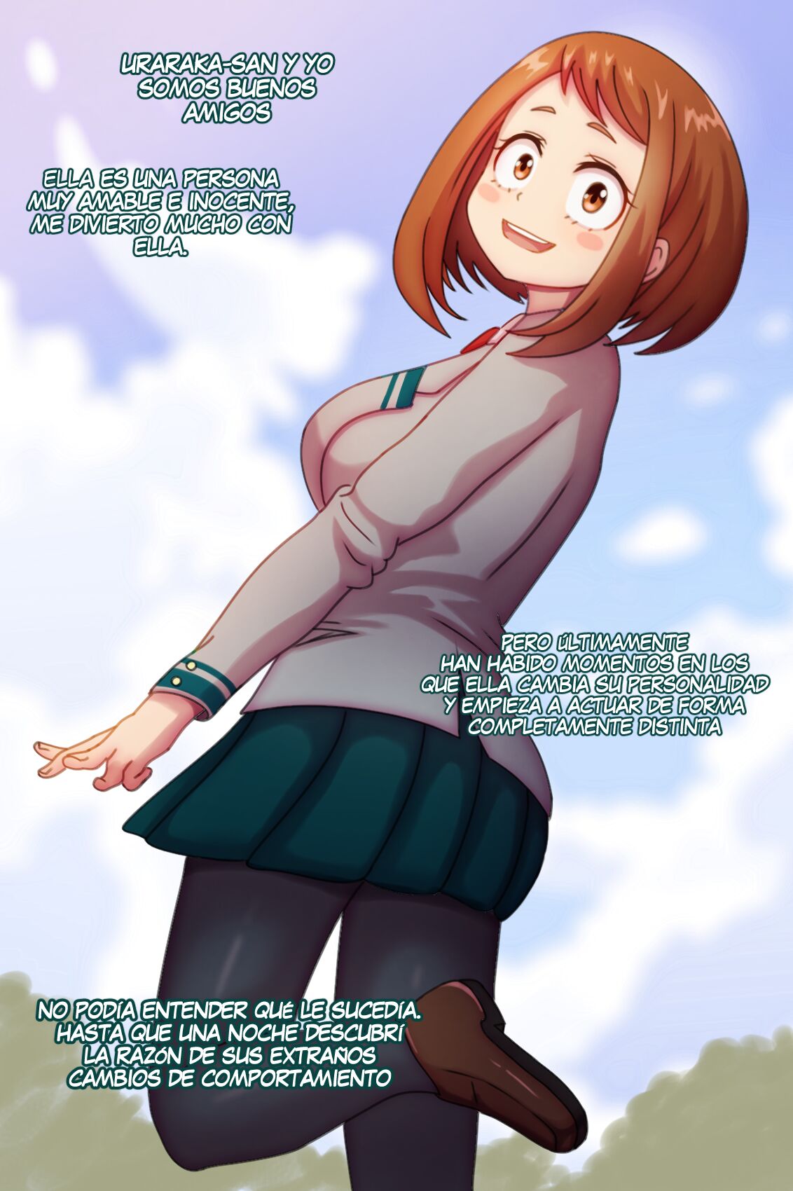 Porn comics uraraka