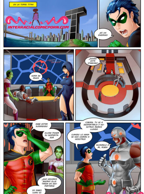 Superheros – InterracialComicPorn