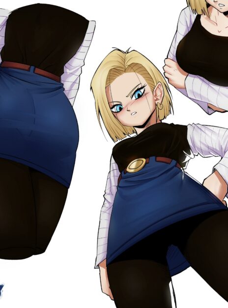Android 18 Mini Comic – TSFSingularity