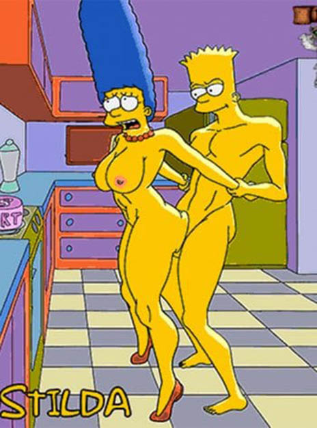 Bart and Marge Simpson – Bustilda
