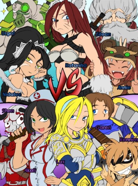 Cuando los Servidores Caen – LoL Hentai