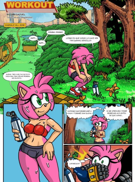 Sonic Workout Comic XXX