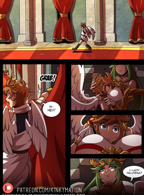 Palutena and Pit XXX Comic – Part 2
