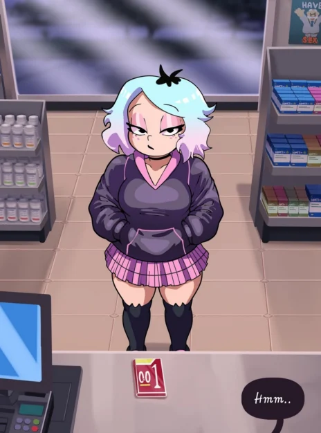 Emberlynn Pinkle intenta Comprar algunos Condones – DometiArt